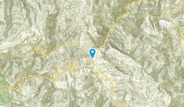 Entrago, Asturias Map