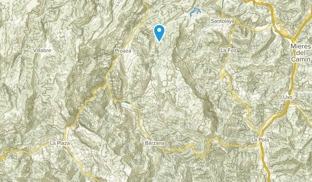Quirós, Asturias Map
