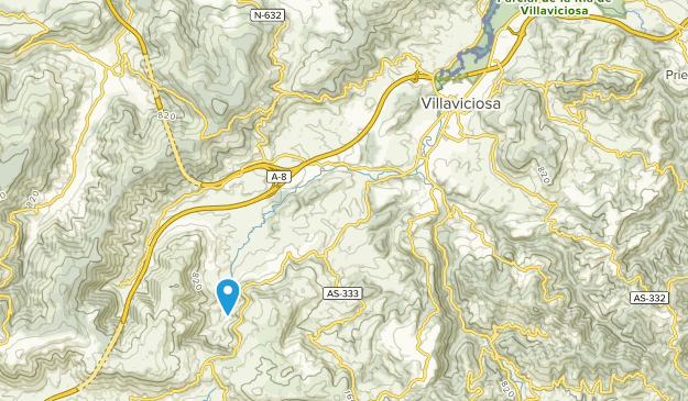 Villaviciosa, Asturies Map