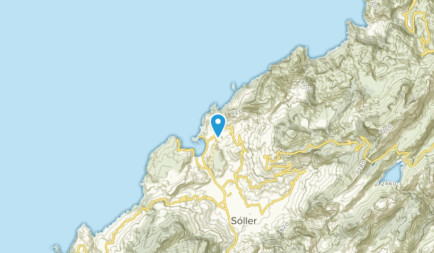 Sóller, Islas Baleares Map
