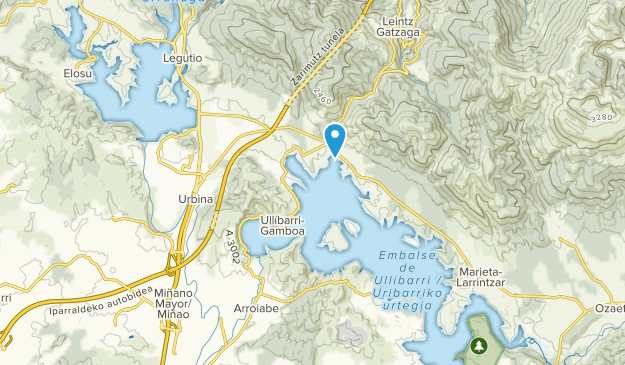Arratzua-Ubarrundia, Basque Country Map