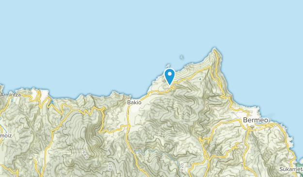 Bakio, Basque Country Map