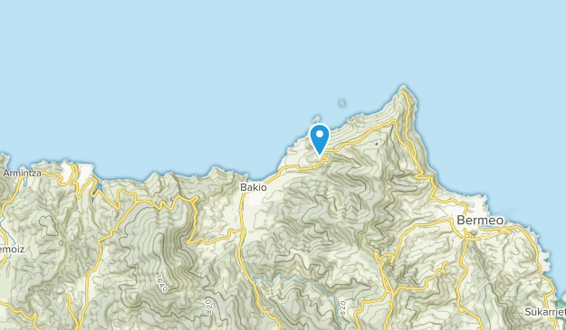 Bakio, Basque Country Map