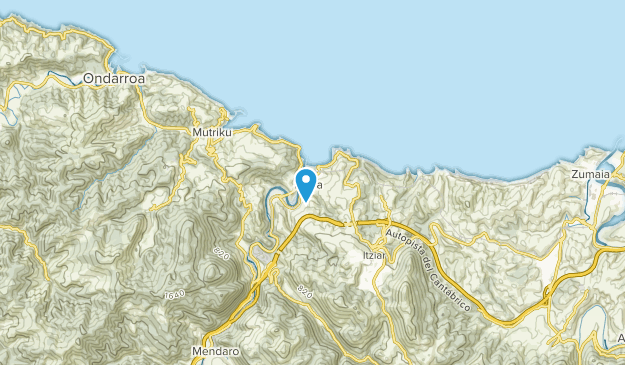 Deba, Basque Country Map