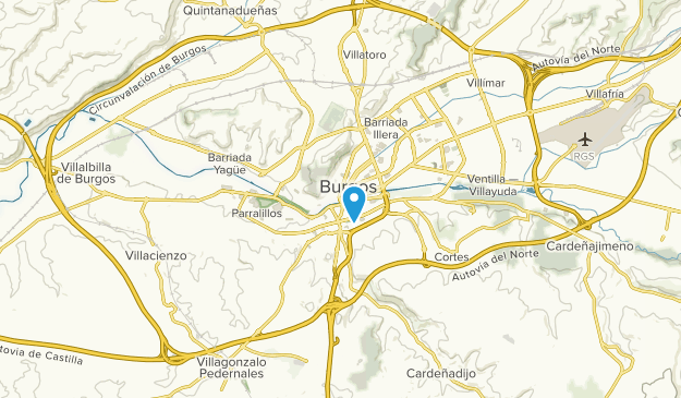 Burgos, Burgos Map