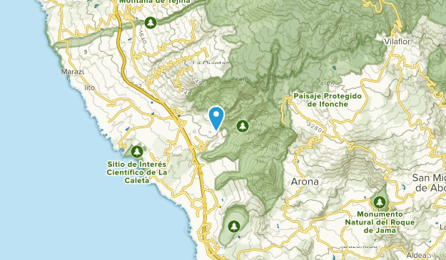 Adeje, îles Canaries Map
