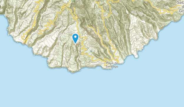 Alajeró, îles Canaries Map