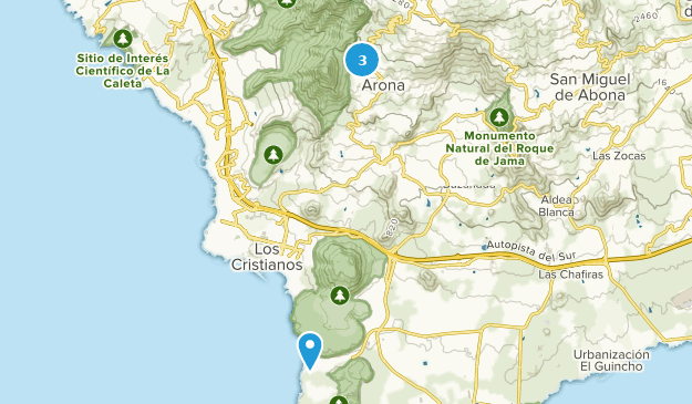 Arona, Canarias Map