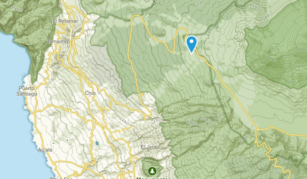 Guía de Isora, Canarias Map