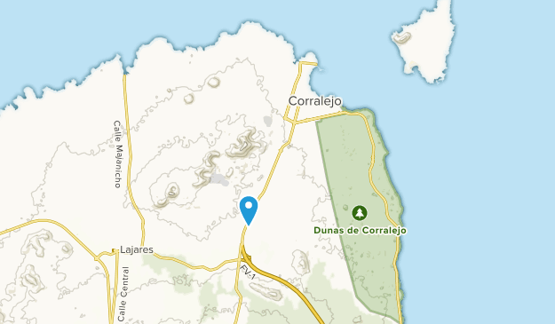 La Oliva, Canary Islands Map