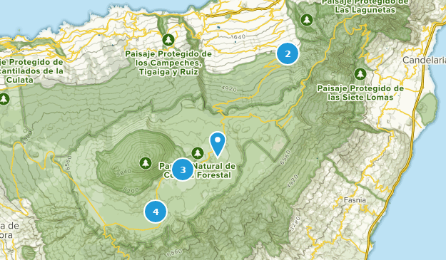La Orotava, îles Canaries Map