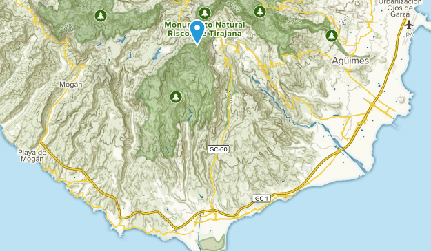 San Bartolomé de Tirajana, Canary Islands Map