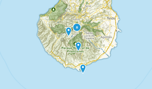 San Bartolomé de Tirajana, Canarias Map