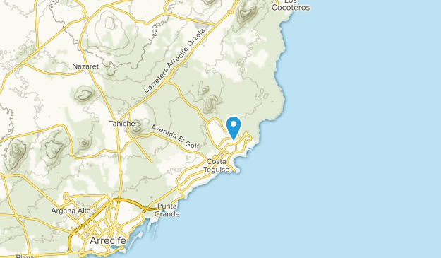 Teguise, Canary Islands Map