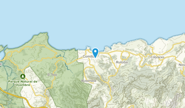 Comillas, Cantabria Map