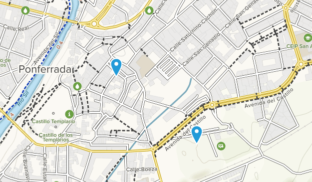 Ponferrada, Castile and León Map