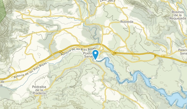 Puebla de Sanabria, Castile and León Map