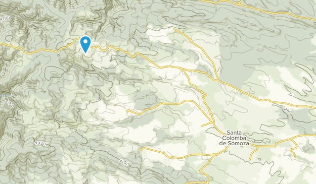 Santa Colomba De Somoza, Castile and León Map