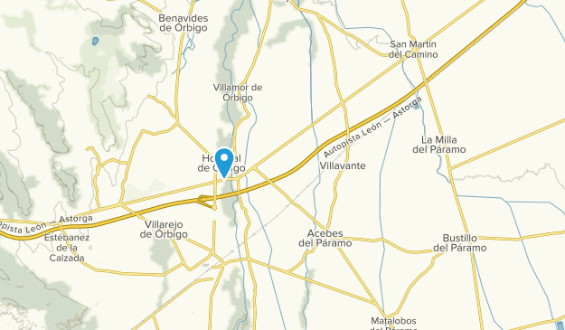 Santa Marina del Rey, Castile and León Map