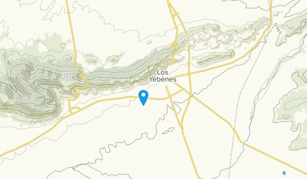Los Yébenes, Castilla - La Mancha Map