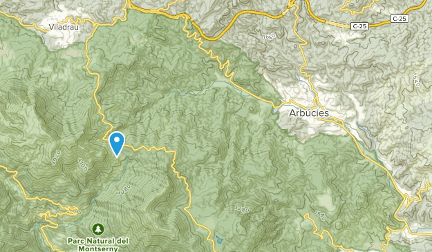 Arbúcies, Catalonia Map