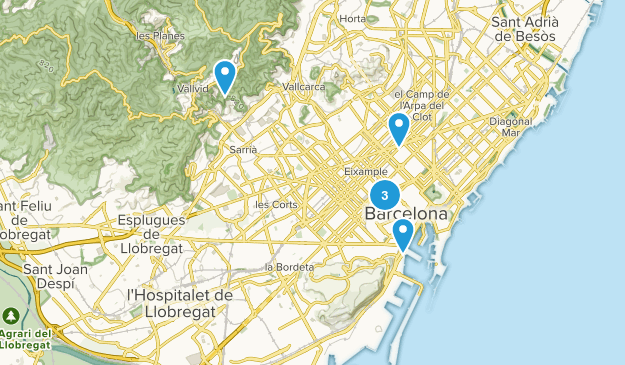 Barnatresc, Catalonia Map