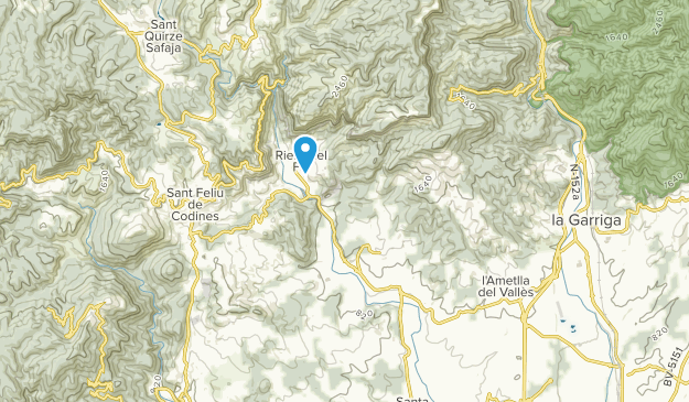 Bigues i Riells, Catalonia Map