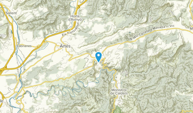 Calders, Catalonia Map