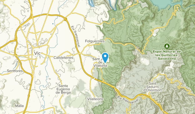 Calldetenes, Catalonia Map