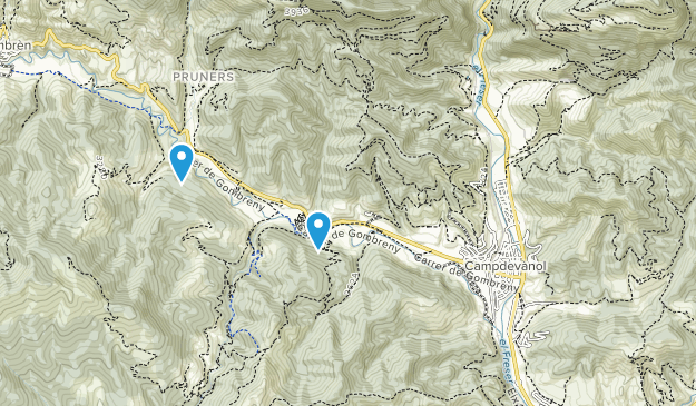 Campdevànol, Catalonia Map