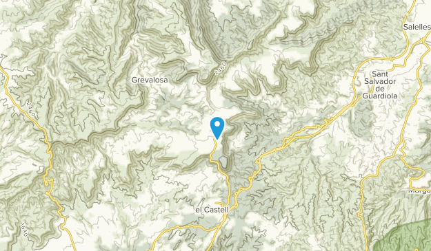 Castellfollit del Boix, Catalonia Map