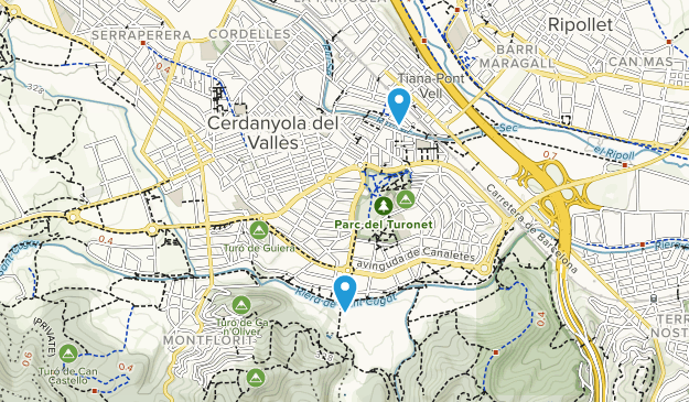 Sardañola del Vallés, Catalonia Map