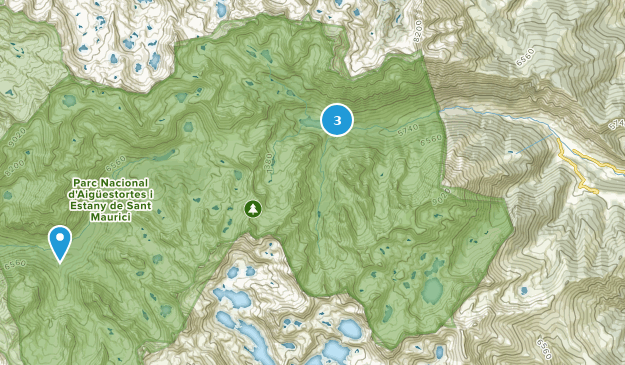 Espot, Catalonia Map