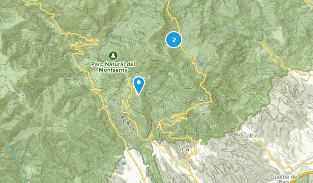 Fogars De Montclús, Catalonia Map