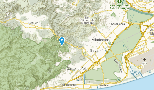 Gavá, Catalonia Map