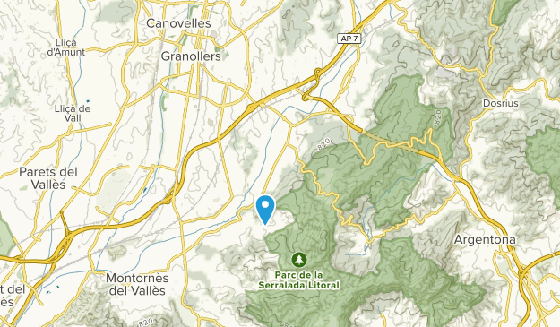 La Roca Del Vallès, Catalonia Map