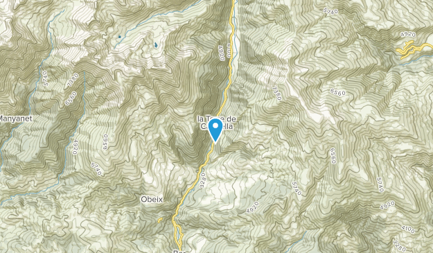 La Torre de Cabdella, Catalonia Map