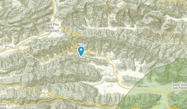 Vall de Vianya, Catalonia Map