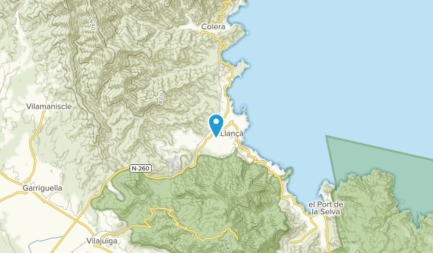 Llançà, Catalonia Map