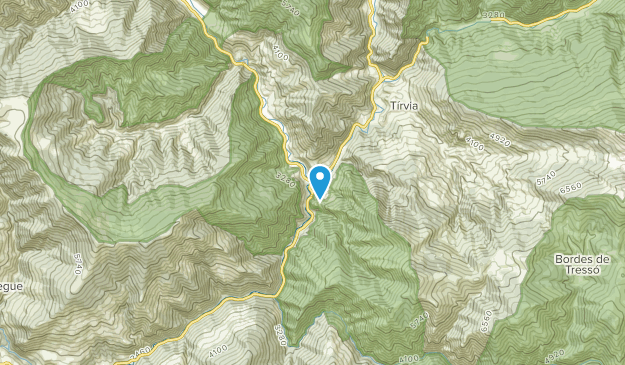 Llavorsí, Catalonia Map