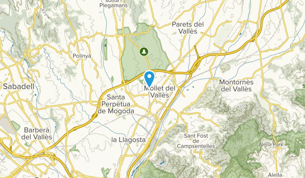 Mollet del Vallès, Catalonia Map