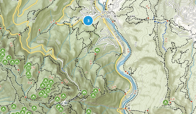 Monistrol de Montserrat, Catalonia Map