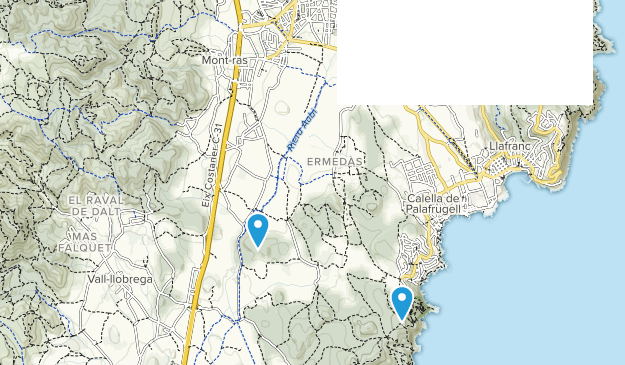 Mont-ras, Catalonia Map