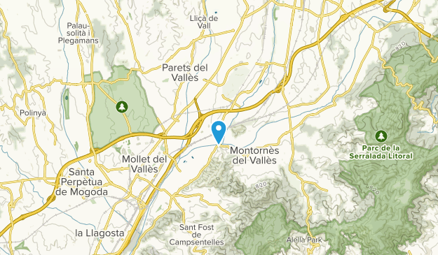 Montmeló, Catalonia Map
