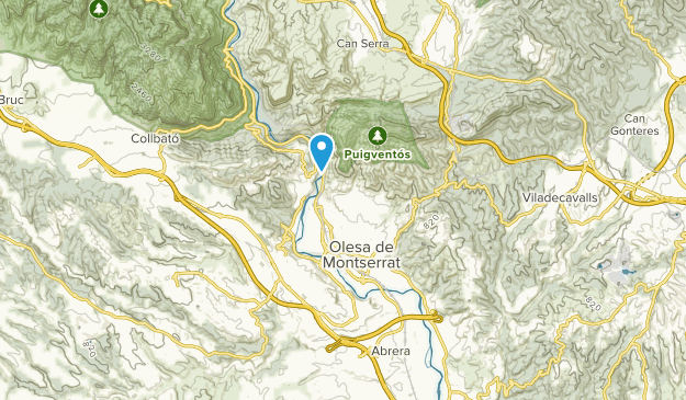 Olesa de Montserrat, Catalonia Map