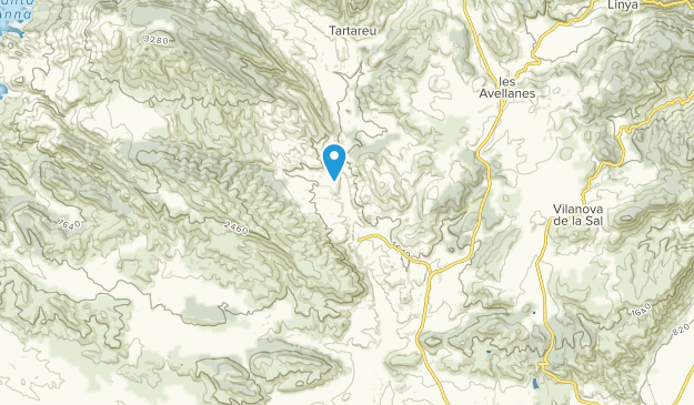 Os de Balaguer, Catalonia Map