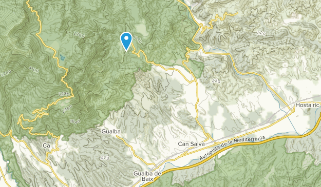 Riells i Viabrea, Catalonia Map