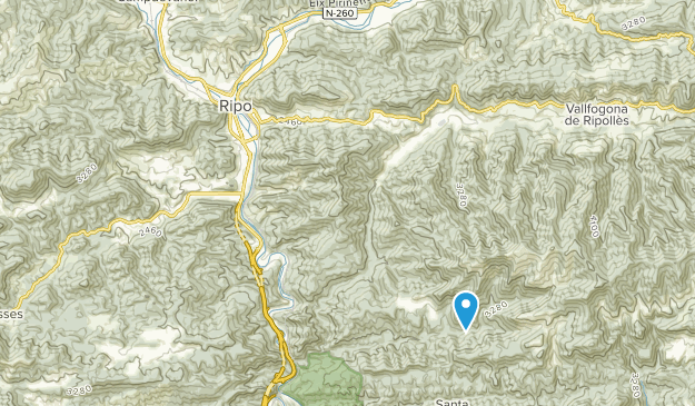 Ripoll, Catalonia Map