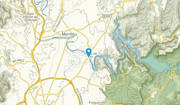 Roda de Ter, Catalonia Map