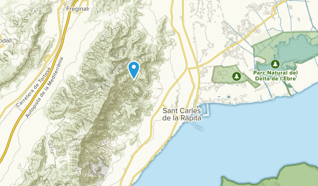 Sant Carles De La Ràpita, Catalonia Map